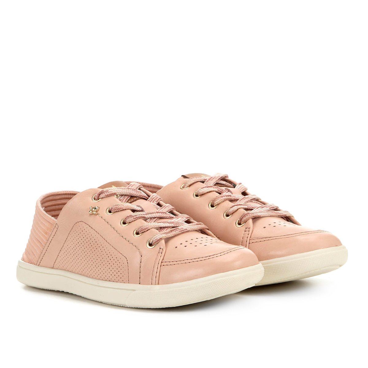 tenis mule cravo e canela